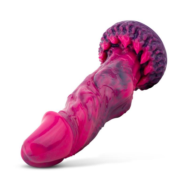 MYTHICAL MATES - DILDO ANOTHER WORLD ROSA Y PÚRPURA 22.4 CM - 8.8