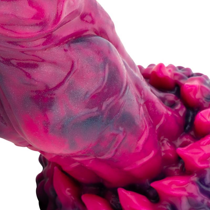 MYTHICAL MATES - DILDO ANOTHER WORLD ROSA Y PÚRPURA 22.4 CM - 8.8