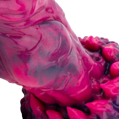 MYTHICAL MATES - DILDO ANOTHER WORLD ROSA Y PÚRPURA 22.4 CM - 8.8