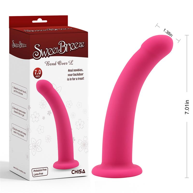 CHISA - DILDO BEND OVER TALLA L ROSA