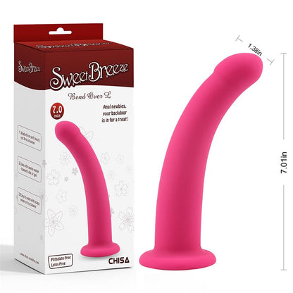 CHISA - DILDO BEND OVER TALLA L ROSA