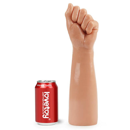LOVETOY - DILDO BITCH FIST PUÑO 12 NATURAL