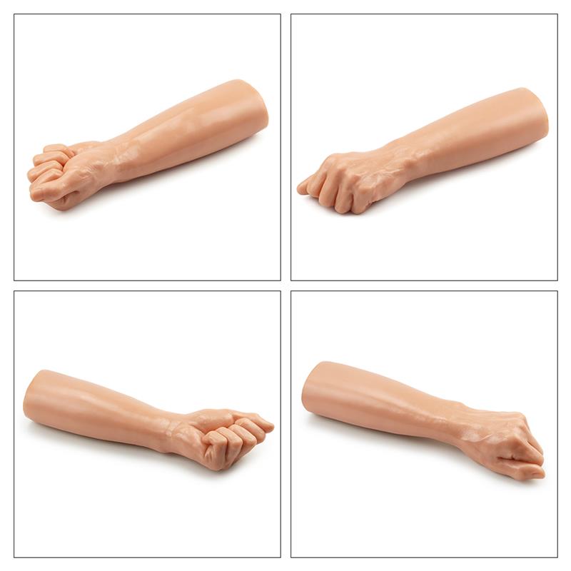 LOVETOY - DILDO BITCH FIST PUÑO 12 NATURAL