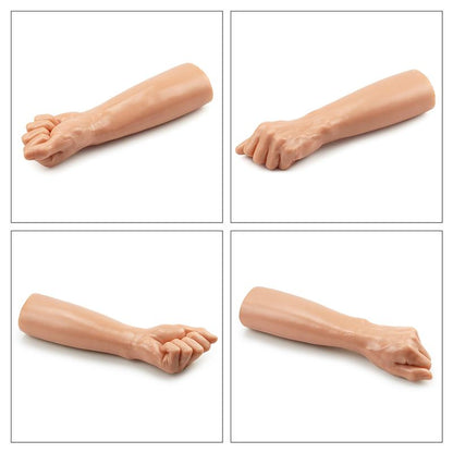 LOVETOY - DILDO BITCH FIST PUÑO 12 NATURAL