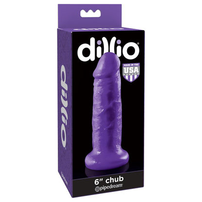 DILLIO - DILDO CHUB 15,2 CM PÚRPURA
