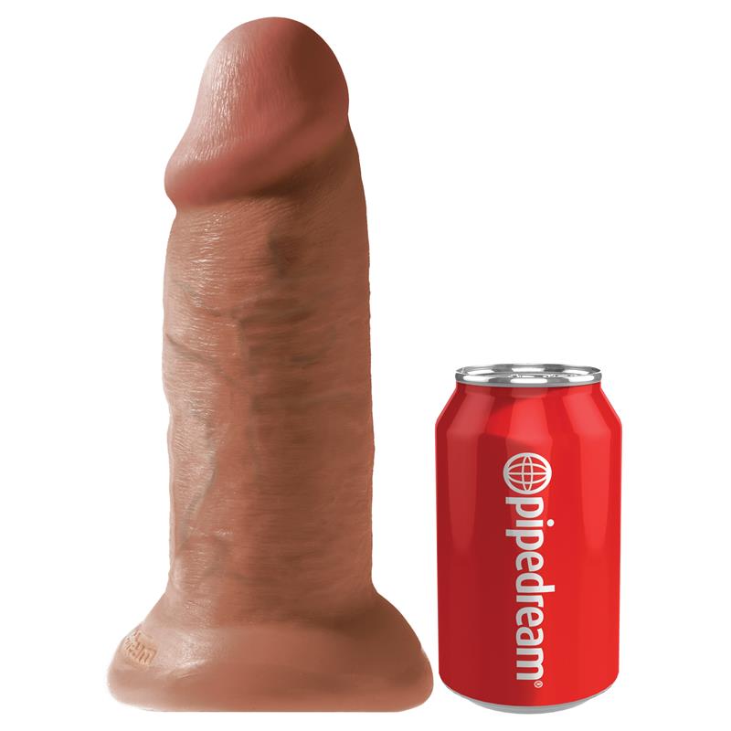 KING COCK - DILDO CHUBBY 10 BRONCEADO