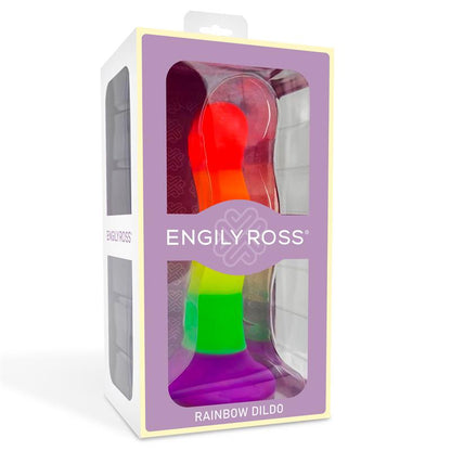 DILDOX BY ENGILY ROSS - DILDO COLOR ARCOIRIS LGBT 18 CM