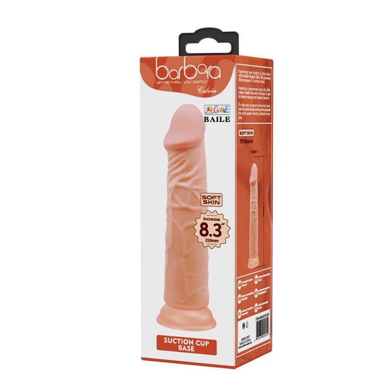 BAILE - DILDO COLOR NATURAL 8.3 - 21 CM