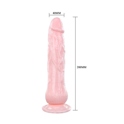 BAILE - DILDO CON BOMBA DE EYACULACIÓN Y VENTOSA