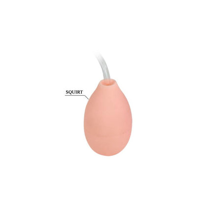 BAILE - DILDO CON BOMBA DE EYACULACIÓN Y VENTOSA