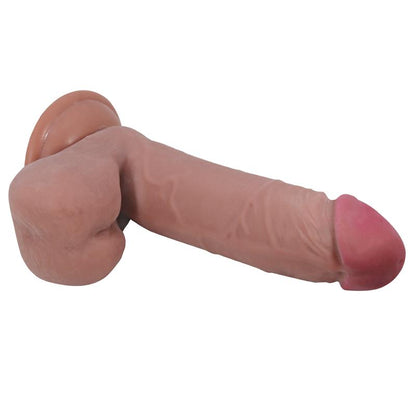 BAILE - DILDO CON PIEL DESLIZANTE RETRACTIL 20.5 CM