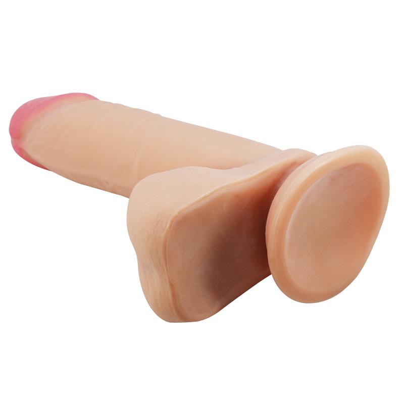 BAILE - DILDO CON PIEL DESLIZANTE RETRACTIL 20.5 CM