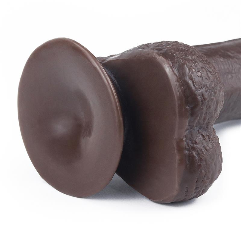 LOVETOY - DILDO CON PIEL RETRACTIL 7 NEGRO