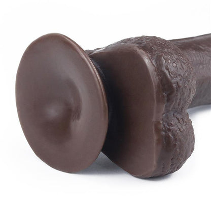 LOVETOY - DILDO CON PIEL RETRACTIL 7 NEGRO