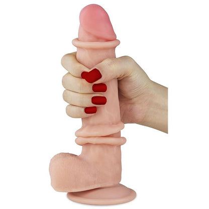 LOVETOY - DILDO CON PIEL RETRACTIL 8
