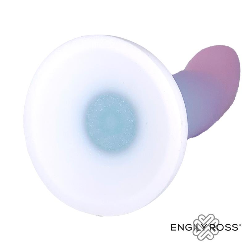 DILDOX BY ENGILY ROSS - DILDO CON VENTOSA COLOR DEGRADO 13.6 CM