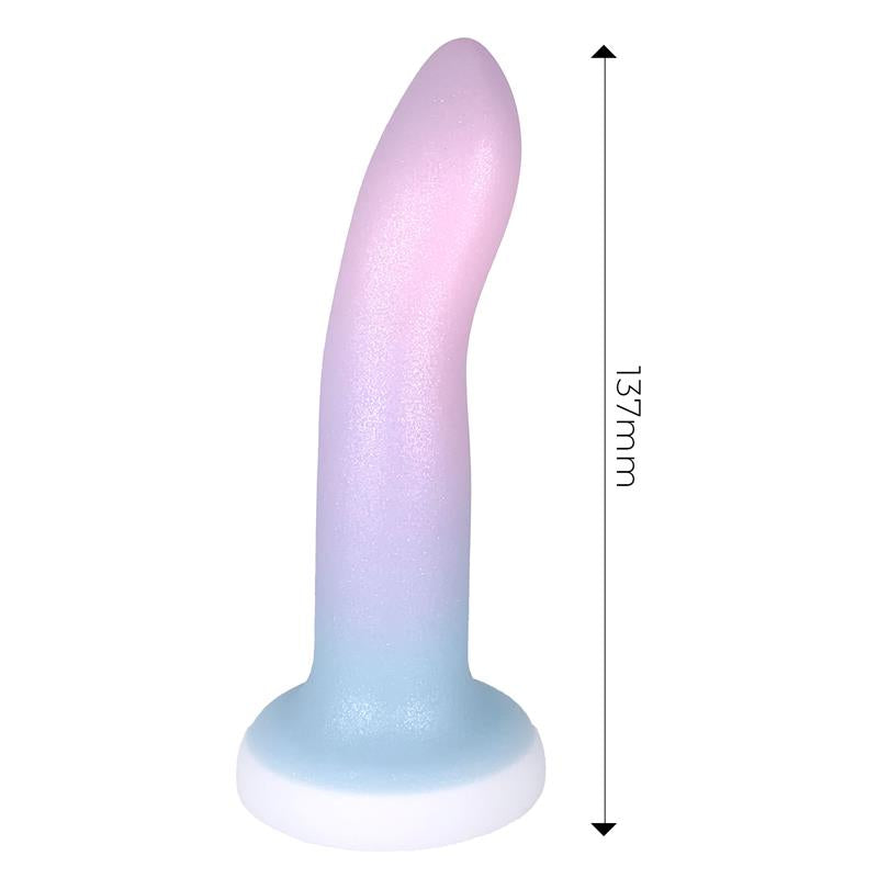 DILDOX BY ENGILY ROSS - DILDO CON VENTOSA COLOR DEGRADO 13.6 CM