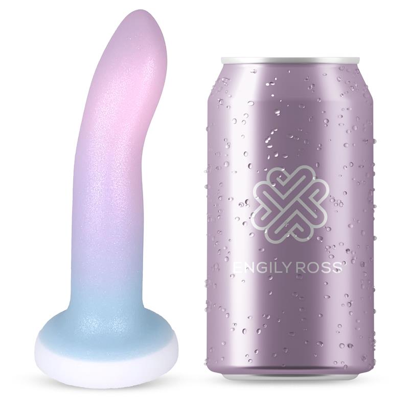 DILDOX BY ENGILY ROSS - DILDO CON VENTOSA COLOR DEGRADO 13.6 CM