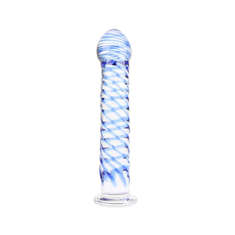 CHISA - DILDO DE CRITAL TWISTED LOVER 7.1