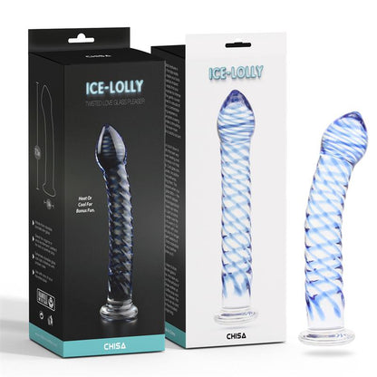 CHISA - DILDO DE CRITAL TWISTED LOVER 7.1