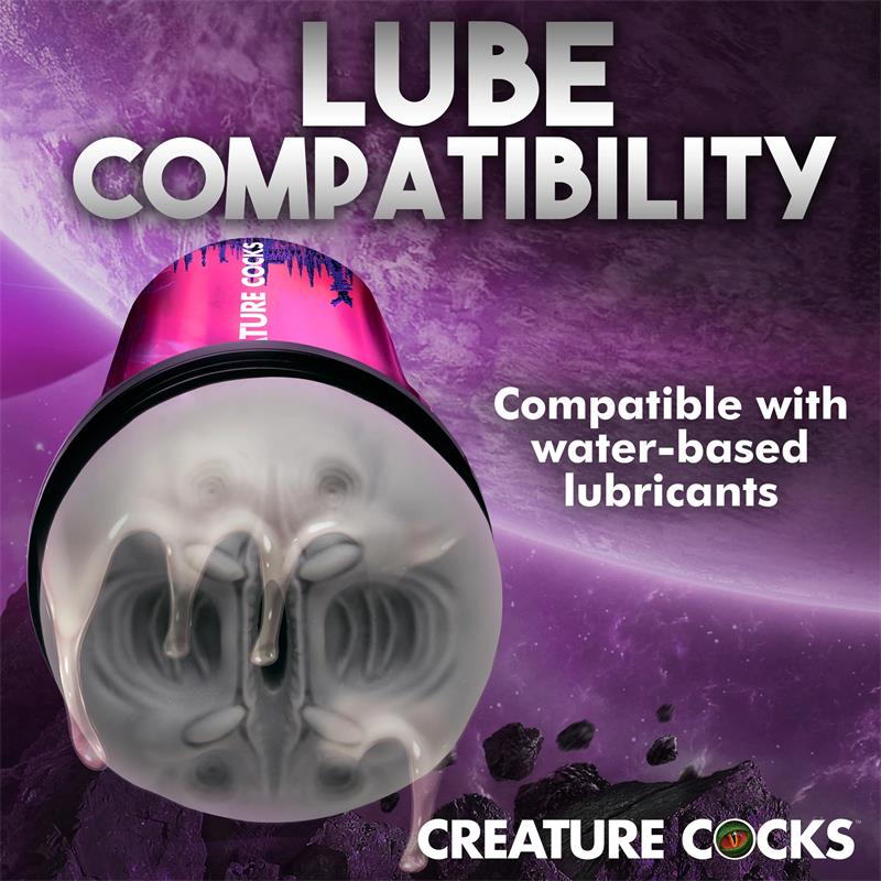 CREATURE COCKS - DILDO DE VIDRIO BOROSILICATO ENCHANTING RAINBOW
