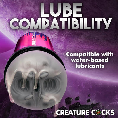 CREATURE COCKS - DILDO DE VIDRIO BOROSILICATO ENCHANTING RAINBOW