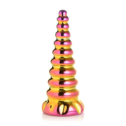 CREATURE COCKS - DILDO DE VIDRO DE BOROSILICATO TWILINGHT RAINBOW