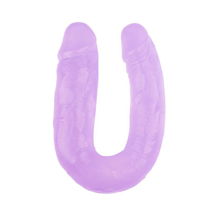 CHISA - DILDO DOBLE 14 - 18CM PURPURA