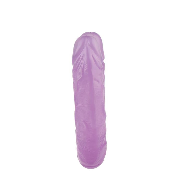 CHISA - DILDO DOBLE 14 - 18CM PURPURA