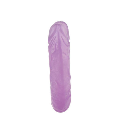 CHISA - DILDO DOBLE 14 - 18CM PURPURA