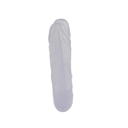 CHISA - DILDO DOBLE 14 - 18CM TRANSPARENTE