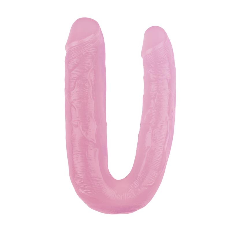 CHISA - DILDO DOBLE 17.7 - 22.5CM ROSA