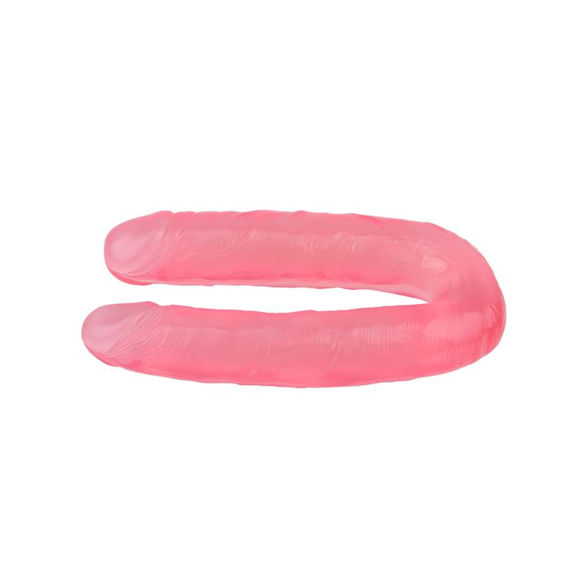 CHISA - DILDO DOBLE 17.7 - 22.5CM ROSA