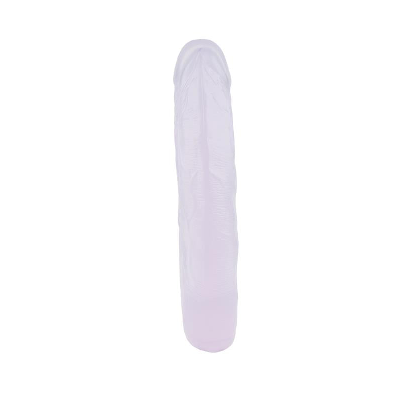 CHISA - DILDO DOBLE 17.7 - 22.5CM TRANSPARENTE