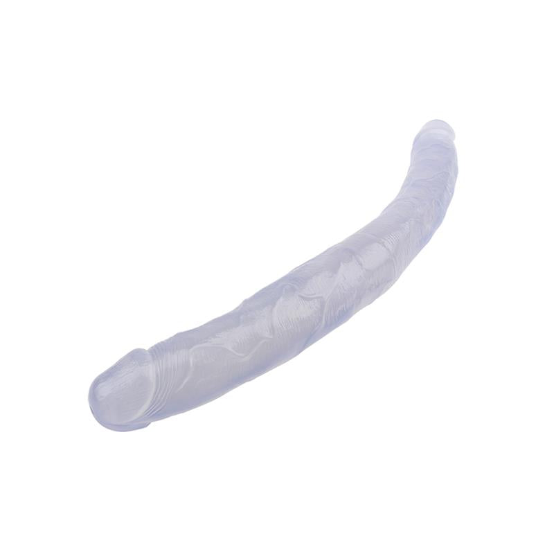 CHISA - DILDO DOBLE 17.8 - 45CM TRANSPARENTE