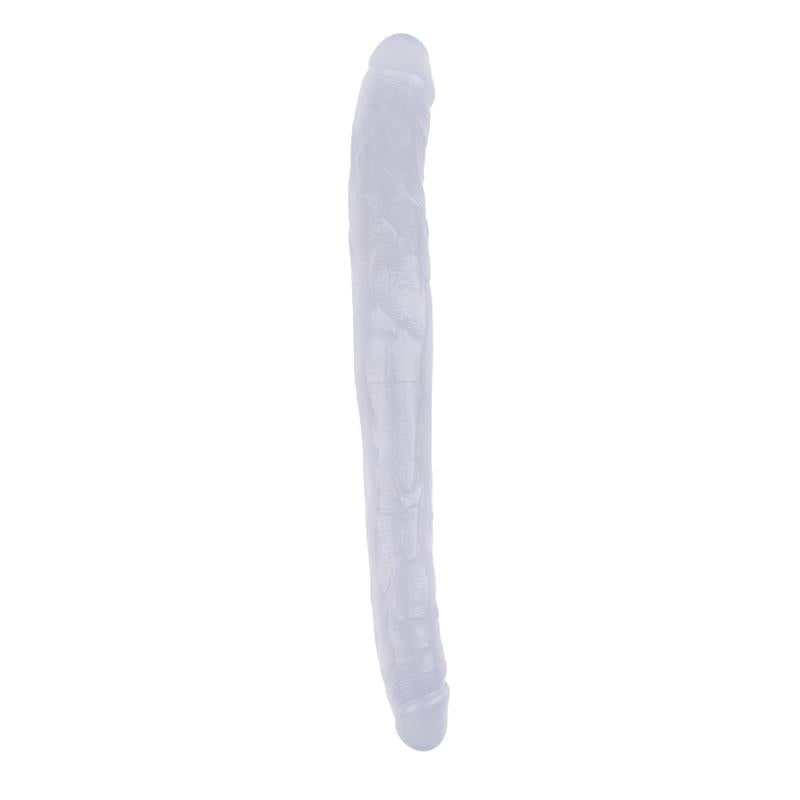 CHISA - DILDO DOBLE 17.8 - 45CM TRANSPARENTE