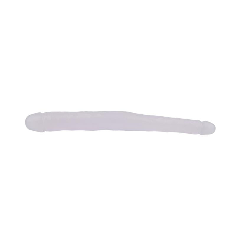 CHISA - DILDO DOBLE 17.8 - 45CM TRANSPARENTE
