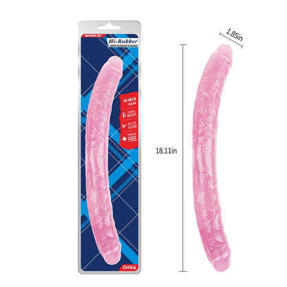 CHISA - DILDO DOBLE 18 - 46CM ROSA