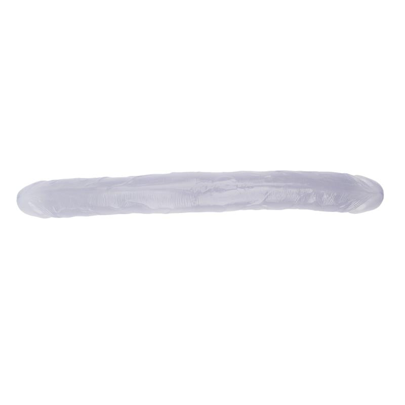 CHISA - DILDO DOBLE 18 - 46CM TRANSPARENTE