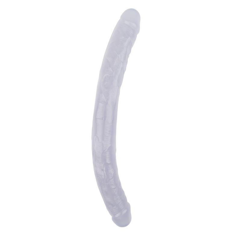 CHISA - DILDO DOBLE 18 - 46CM TRANSPARENTE