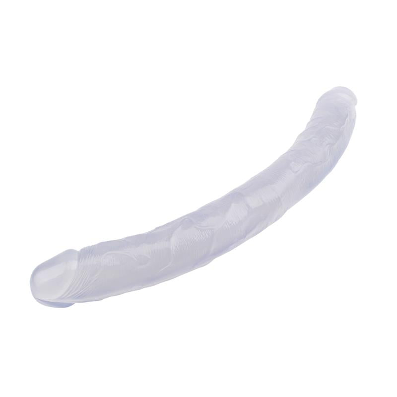 CHISA - DILDO DOBLE 18 - 46CM TRANSPARENTE