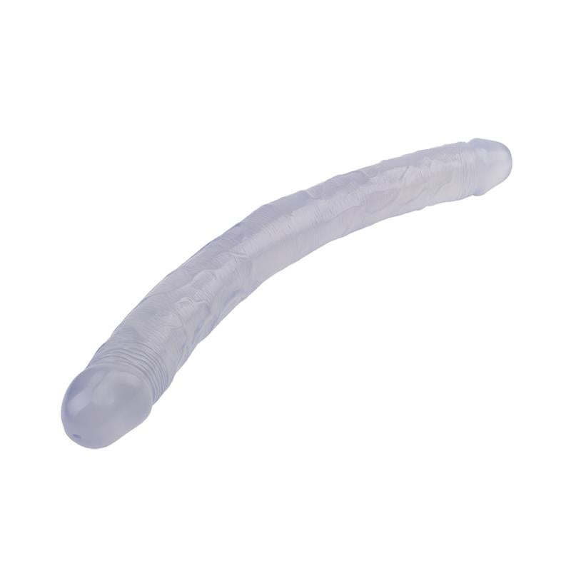 CHISA - DILDO DOBLE 18 - 46CM TRANSPARENTE