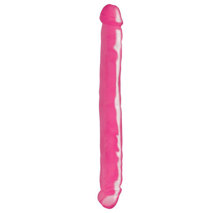 BASIX RUBBER WORKS - DILDO DOBLE 30,50 CM COLOR ROSA