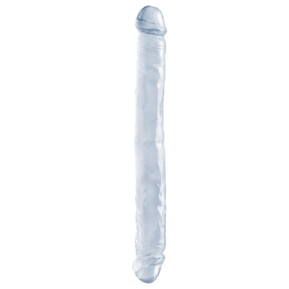BASIX RUBBER WORKS - DILDO DOBLE 30.50 CM TRANSPARENTE