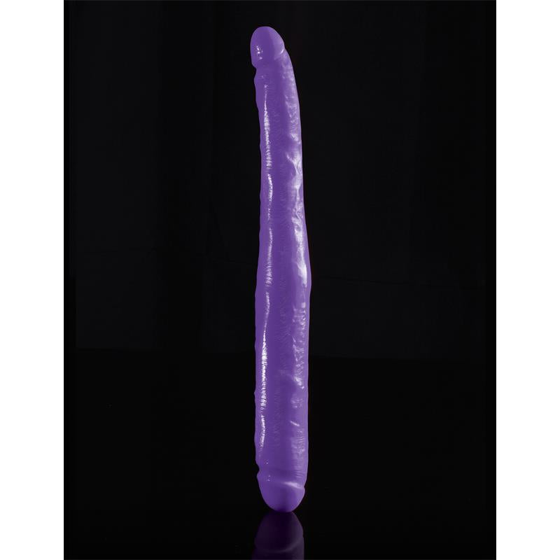 DILLIO - DILDO DOBLE 40,6 CM PÚRPURA