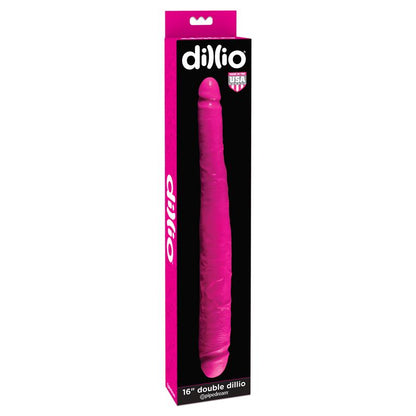 DILLIO - DILDO DOBLE 40,6 CM ROSA