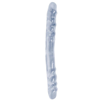 BASIX RUBBER WORKS - DILDO DOBLE 40,6 CM TRANSPARENTE