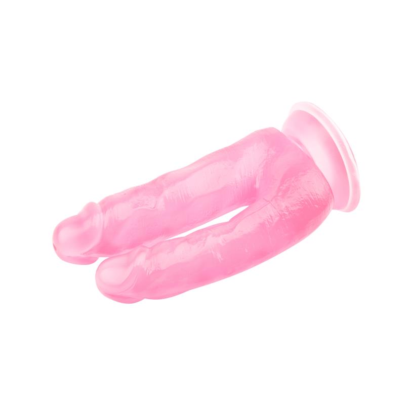 CHISA - DILDO DOBLE 6.3 - 18CM ROSA
