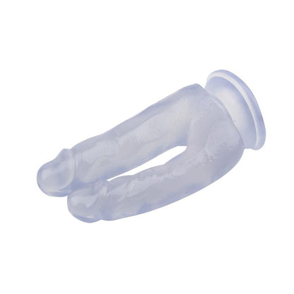 CHISA - DILDO DOBLE 6.3 - 18CM TRANSPARENTE