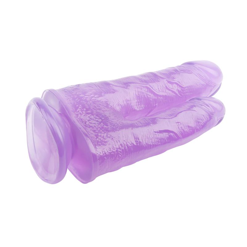 CHISA - DILDO DOBLE 7.9 - 23CM PURPURA